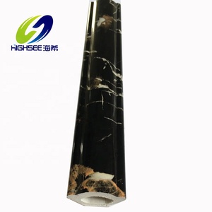 1/4 Round Internalコーナー<span class=keywords><strong>PVC</strong></span>泡プロファイル工場価格3/8/10センチメートル