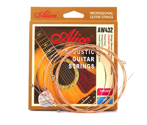 Guitar <strong>String</strong> Alice Aw432 <strong>String</strong> Imported Steel Wire <strong>String</strong> Set - Product Image 1