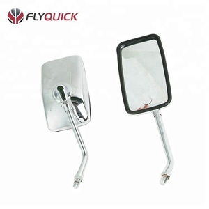 FLYQUICK Motorcycle Part Chrome ABS <strong>Plating</strong> Rearview <strong>Side</strong> <strong>Mirror</strong> For CA250