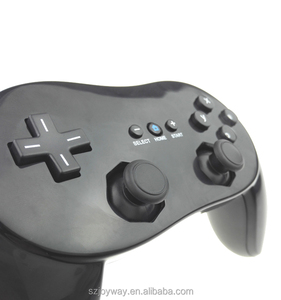 Mando con cable para Nintendo Wii pro, mando negro - Product Image 2