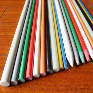 באיכות גבוהה FRP אנטי קורוזיה פיברגלס <span class=keywords><strong>7mm</strong></span> קוטר משתלת הימור חקלאי תמיכה מוט מים הוכחה