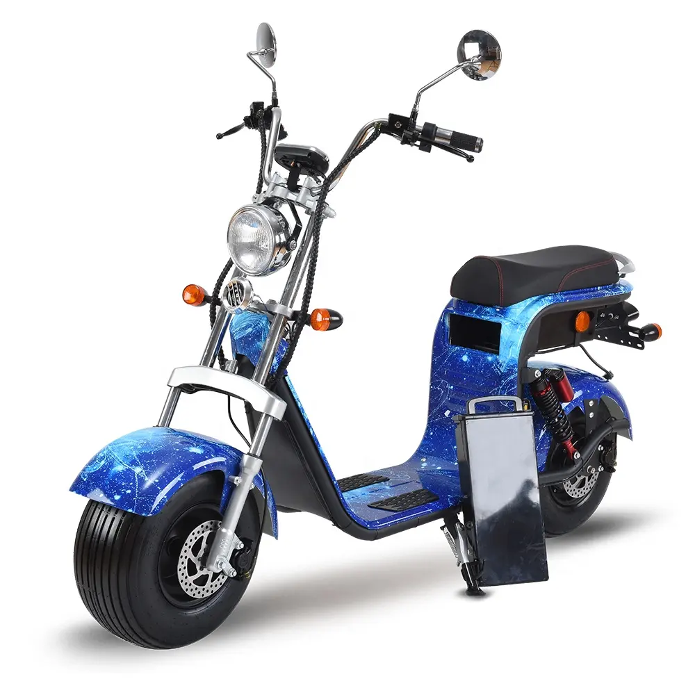 3 pluscoco scooter elettrico 1000 watt elettrico importazione bici fat tire scooter 1500 w citycoco 2 ruote scooter elettrico