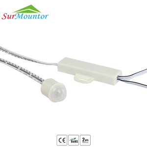 Interruptor de Sensor de movimiento Pir Mini, interruptor de ocupación para armario de cocina, LED, controlador de función de movimiento, CC de 12V a 24V, 4A