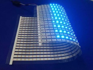 WS2813可寻址30*24像素RGB全彩柔性LED像素面板灯; DC5V输入 - Product Image 2