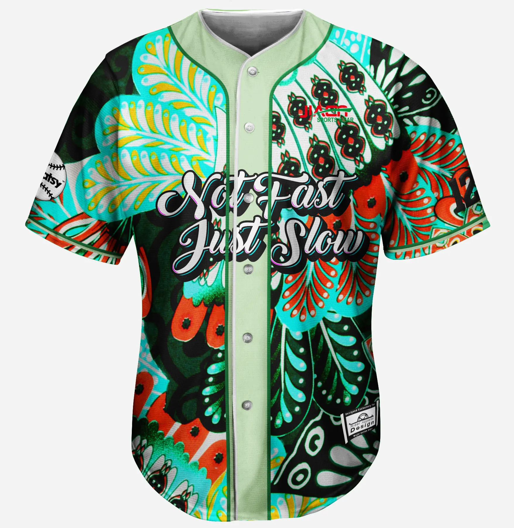 Design personalizado mulheres camisas do basebol da juventude com 2 botões