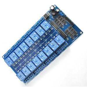12V 16 Channel <strong>Relay</strong> Module Interface Board For <strong>Arduino</strong> PIC ARM DSP PLC <strong>With</strong> Optocoupler LM2576 Power