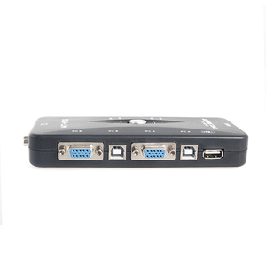 4端口USB VGA KVM切换器选择器盒4x1，MT-VIKI工厂原始设备制造商台式VGA KVM切换器4进1出