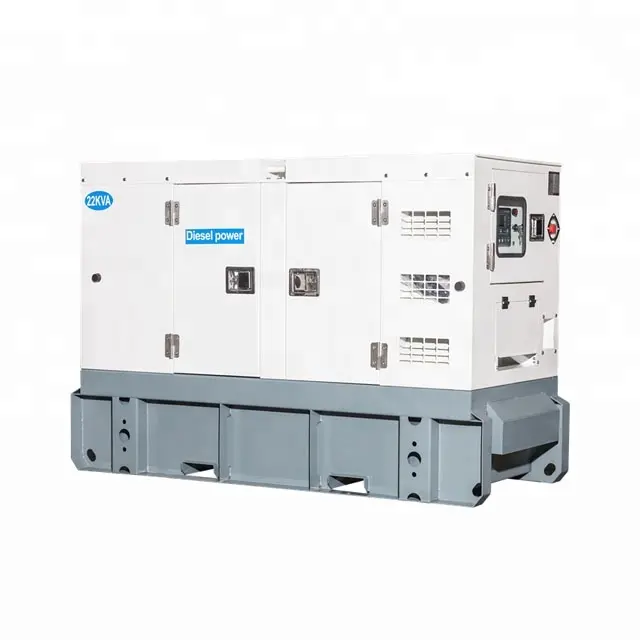 Vendas diretas de fábrica, 10kw 20kw 30kw 40kw 50kw silencioso geradores diesel conjunto de gerador de agitação do motor