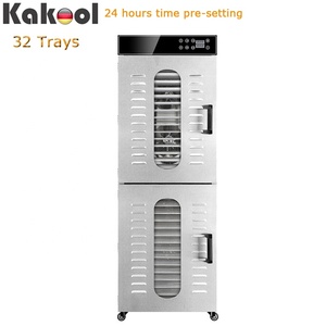Tốt Nhất Thép Không Gỉ Thịt Bò Khô Nhà Sản Xuất Lớn Thương Mại Thực Phẩm Dehydrator 32-Khay Điện Máy Sấy Thực Phẩm 24-Giờ Hẹn Giờ - Product Image 3