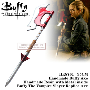 El yapımı <span class=keywords><strong>Buffy</strong></span> Balta <span class=keywords><strong>Buffy</strong></span> <span class=keywords><strong>The</strong></span> Vampire Slayer Çoğaltma Balta HK8761