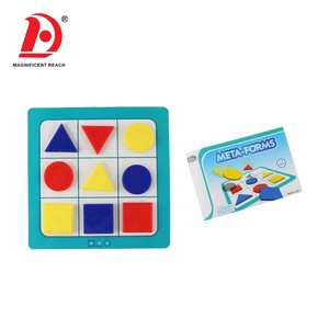 HUADA-Mini juegos de mesa educativos de aprendizaje divertido para niños, juego de juguetes con formas geométricas, lógica, 2023 - Product Image 1