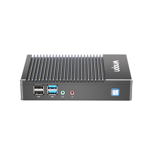 คอมพิวเตอร์คุณภาพสูง K1คอมพิวเตอร์ไร้พัดลมจอแสดงผลคู่1 * VGA 1 * HD-MI ลินุกซ์ Win10แบร์โบน X86คอมพิวเตอร์มินิพีซี - Product Image 1