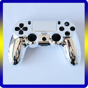 Carcasa personalizada para mando de PS4, carcasa cromada dorada - Product Image 4