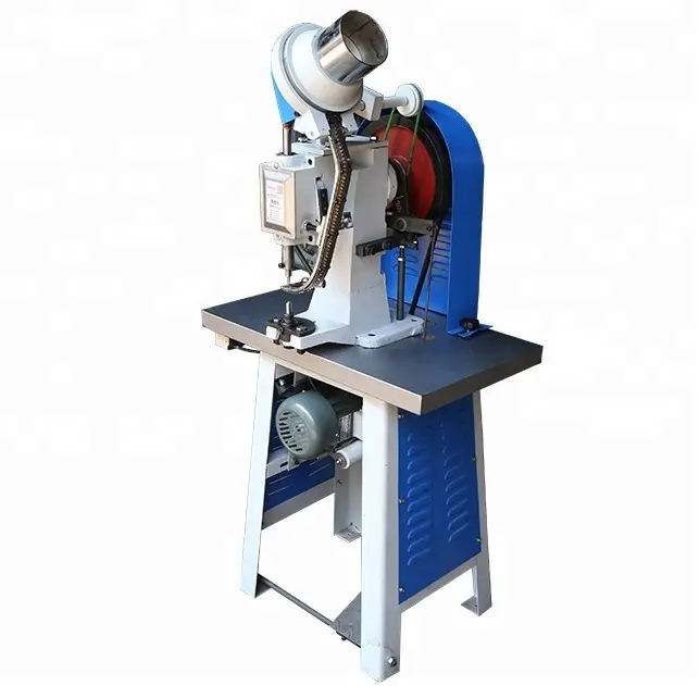 Electric Eyele Punch Riveting Machine for Carton Box Leather Paper Bag Waistband Belt Tag Shoes