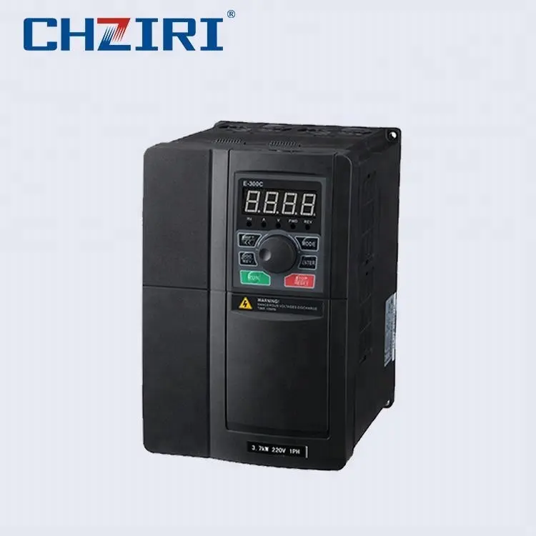 CHZIRI 3.7kw VSD ระบบแปลงอินเวอร์เตอร์ทั่วไปความถี่ตัวแปร VFD สําหรับตัวควบคุมความเร็ว