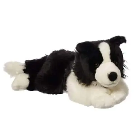 Lovely puppy stuffed plush toy Large Border Collie