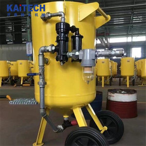 Automatic Sandblasting Machine / <strong>Small</strong> Manual Blasting Pot / Manual <strong>Blast</strong> Pot for Sand Blasting Chamber