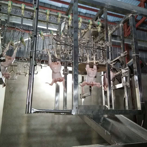 Halal Vogels ch lacht anlage automatische Geflügel verarbeitung linie Entlader