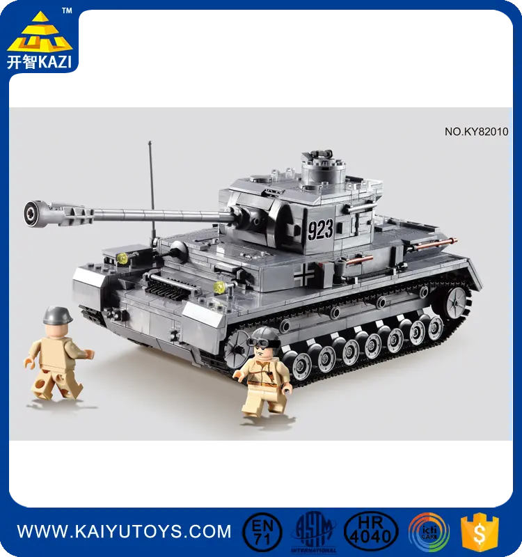 KAZIビルディングタンク1193PCSビルディングブロックおもちゃMilitary Tankおもちゃ