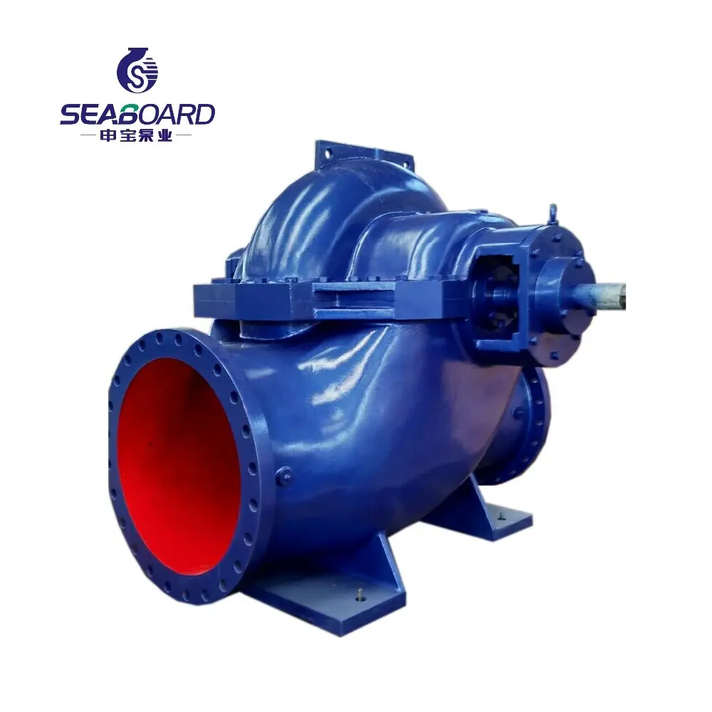 Bomba de agua industrial serie SBS, bomba de agua grande para tratamiento de agua