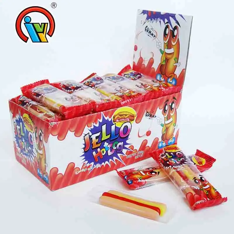 Xách Tay Thực Phẩm Lành Mạnh Hot Dog Gummy Kẹo Để Bán