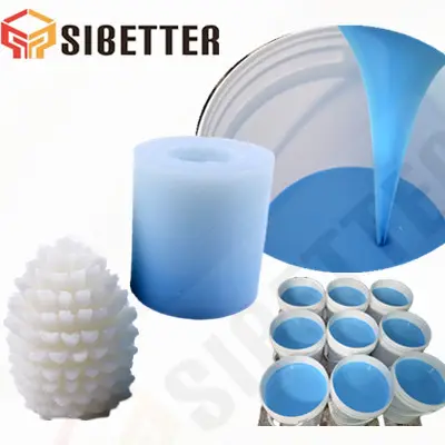 RTV-2 Silicone Rubber for Making Candle Molds