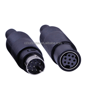 Bxon Mini DIN 8 pin nam và nữ Hàn Loại ổ cắm kết nối 8 pins Svideo cắm và jack - Product Image 6