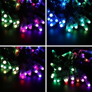 12mm Ws2811 Addressable Rgb <strong>Led</strong> Module Light 50LEDs/string 5V Round Shape IP68 Waterproof 1903 Digital <strong>Pixel</strong> <strong>Led</strong> Light Lightbox