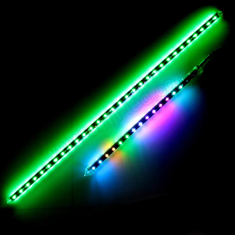 12V 24V impermeabile SMD 5050 RGB 16 pixel discoteca Led Meteor Tube Light