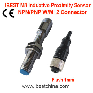 IBEST-Sensor de límite de proximidad M8, Conector de 4 pines, NPN, PNP, 5V, 12V, 24V, CC, Detector de metales, Detector de enfoque inductivo - Product Image 4