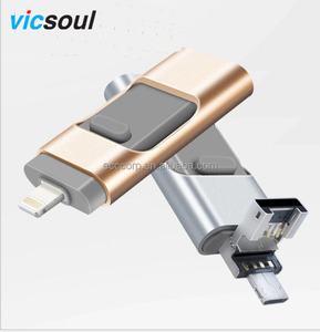 定制标志流行趋势产品Vicsoul闪存驱动器类型Otg <span class=keywords><strong>Usb</strong></span> 32 Gb 64gb 128gb 256GB手机