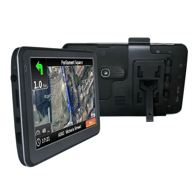 5 polegadas navegador gps com BT(DUN), FM, AV-IN, TMC,ISDB-T, função DVR