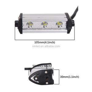 LED 9W 3led 12V 24V LED iş lambası şeridi Spot ışık LED lamba sürüş ışıkları ATV SUV 4WD tekne kamyon Jeep için - Product Image 3