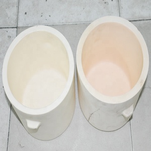 工厂价格用于熔化金属的耐火石墨坩埚 - Product Image 5