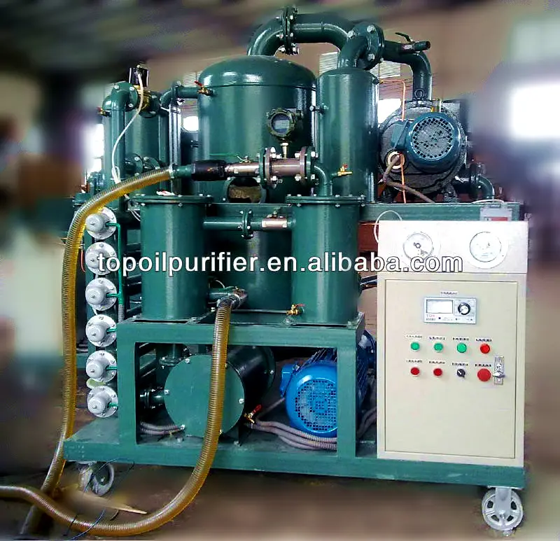 ZYD Series Transformer Oil Refinery Machine, Waste Oil Cleaning/Processing/Reclaiming Plant, Petroleum Equipment