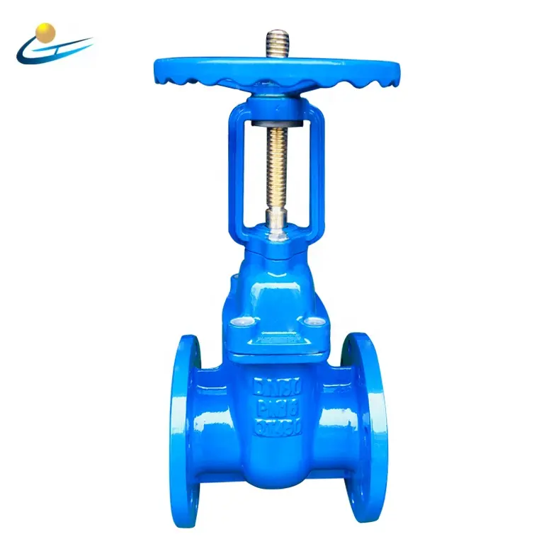 Ductile iron OS&Y metal seat rising stem brass seal gate valve