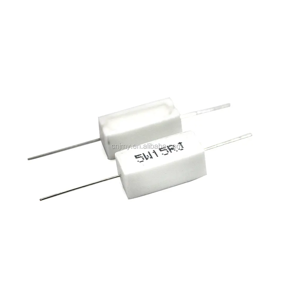 Muestra gratis para Resistor de cemento Axial DIP 5W 10R, resistencia de alambre enrollado