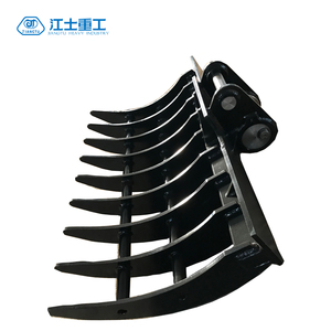 1-50吨位挖掘机附件根耙用于分拣打桩 - Product Image 2