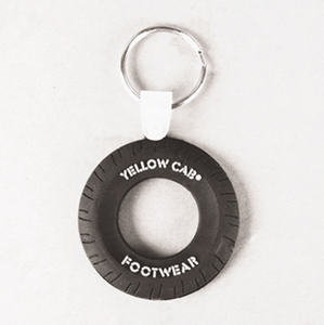 车轮形状定制 3D PVC 钥匙扣，汽车轮胎钥匙扣 - Product Image 1