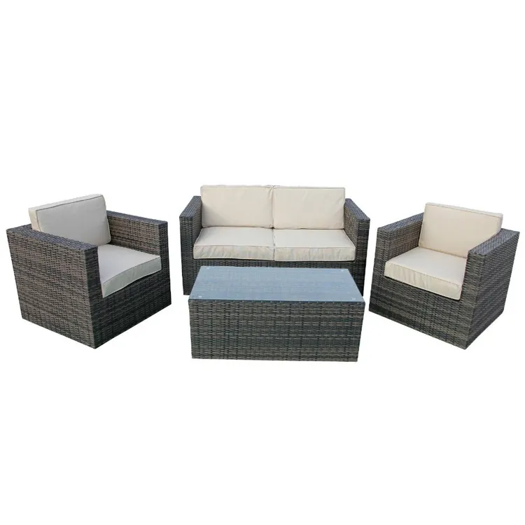 Conservatory Outdoor Wicker Sofa Furniture Set
