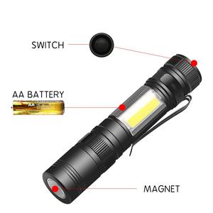 Werbe-Hoch leistungs batterie Dimmen Multifunktion werkzeuge LED-Taschenlampe Taschenlampe Mit Magnet Camping Taschenlampe - Product Image 6