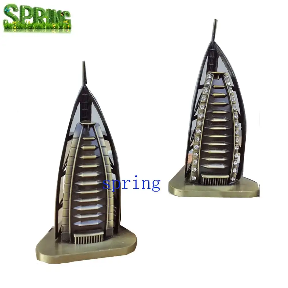Металлические Эмираты Burj Al, Арабская башня Lego, модель отеля, сувенир для путешествий из Дубая