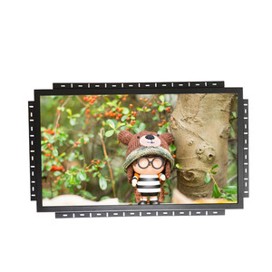 金属外壳嵌入式工业显示器DC 12V 1080P VGA输入32 43英寸开放式液晶显示器 - Product Image 2