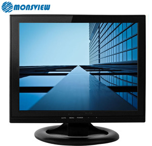Monitor LCD cuadrado de escritorio de 14 pulgadas, 1024x768, monitor LCD DE ORDENADOR DE PANTALLA cuadrada de 14 pulgadas con altavoz de Audio VGA HDMIed RCA AV BNC - Product Image 2