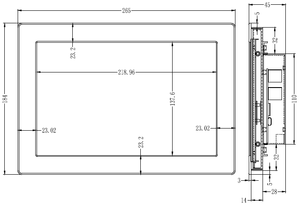 Milesgo 10 pulgadas web HMI PLC todo en uno compatible con BACnet Web monitoreo remoto para la automatización de edificios - Product Image 3