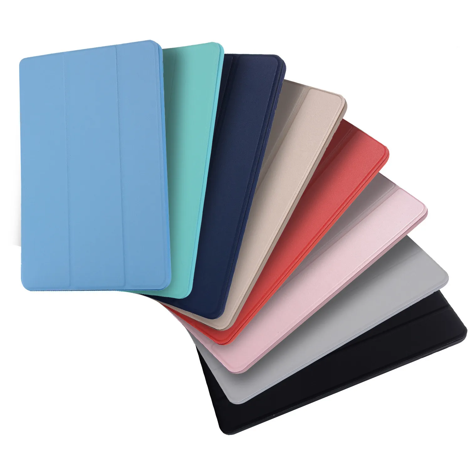 Cover in silicone di alta qualità per iPad Mini 6 custodia in pelle Flip per Apple iPad Pro 1 Air 2 Cover per Tablet