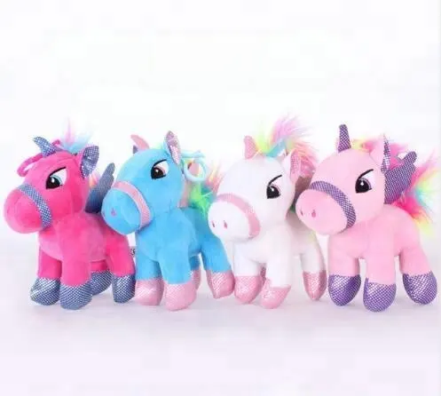 Muñecos de peluche de unicornio de 15cm para niños, muñecos de dibujos animados/unicornios, juguetes para bebés, regalo de cumpleaños y Navidad
