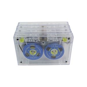 工厂价格蓝色/黑色音频空白盒式磁带为随身听 - Product Image 2