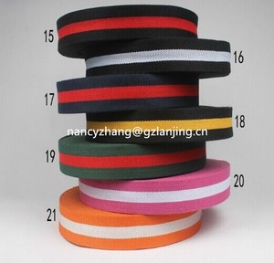 热销可持续定制棉纺织织带用于包带 - Product Image 4