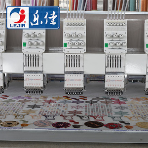 Lejia 6 色 28 头高速刺绣机刺绣